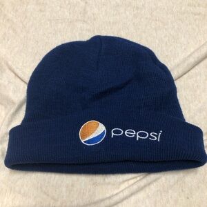Vintage Pepsi Beanie by Thinsulate Insulation Unisex Memorabilia Embroidered